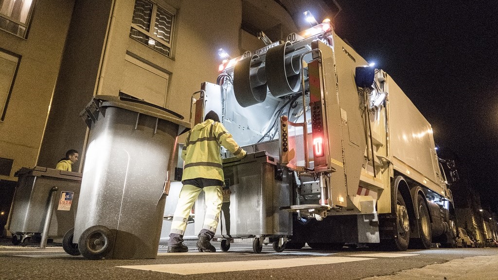 Un camion-poubelle 100% électrique entre en service à Lyon