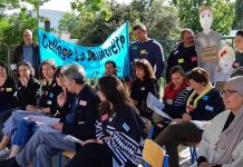 Mobilisation au collège la Durantière Nantes