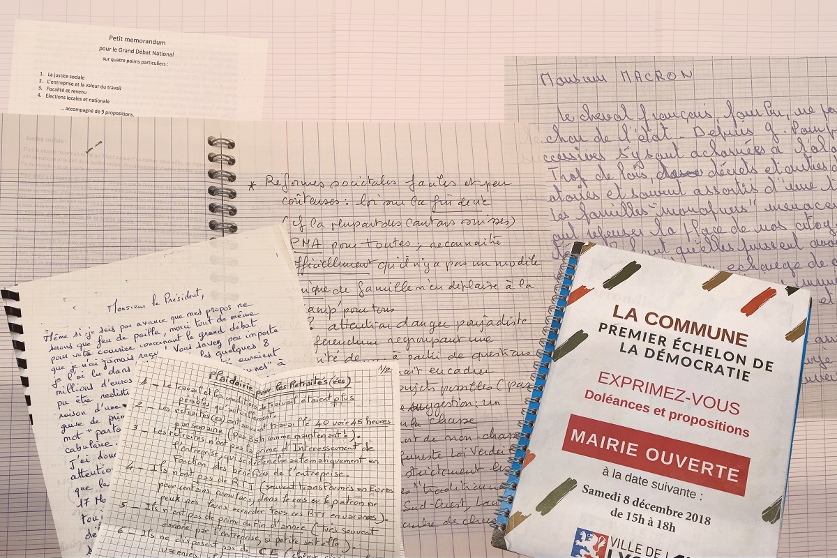 « Monsieur le président de la République… » : ce que contiennent les cahiers de doléances oubliés des Lyonnais
