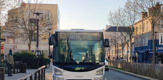 Le bus C5 Nantes. Photo Antony Torzec