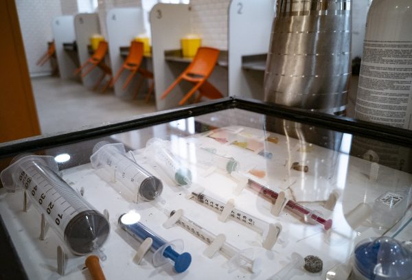 Paris drug injection center