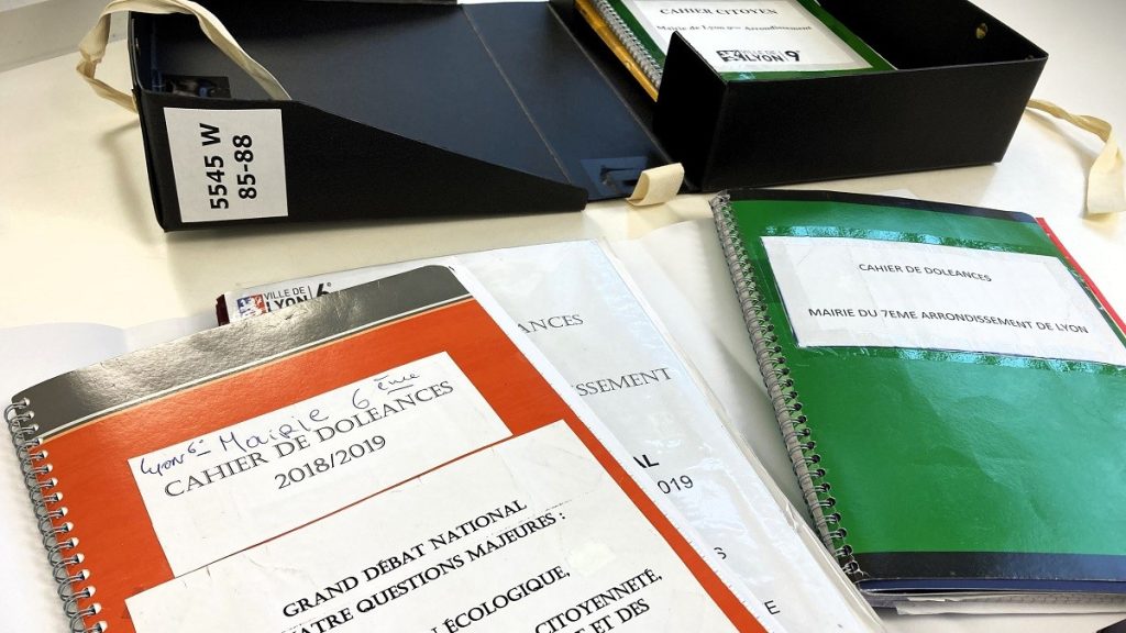 Cahiers de doléances : un oubli enfin réparé ?