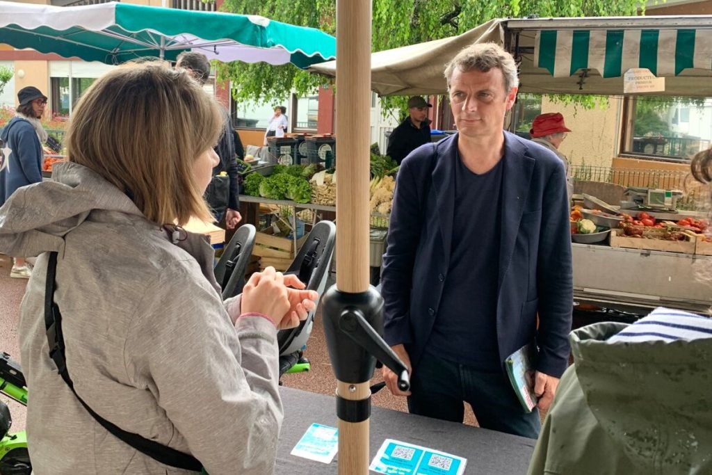 À Lyon, Boris Tavernier veut imposer son statut de nouveau venu de la politique