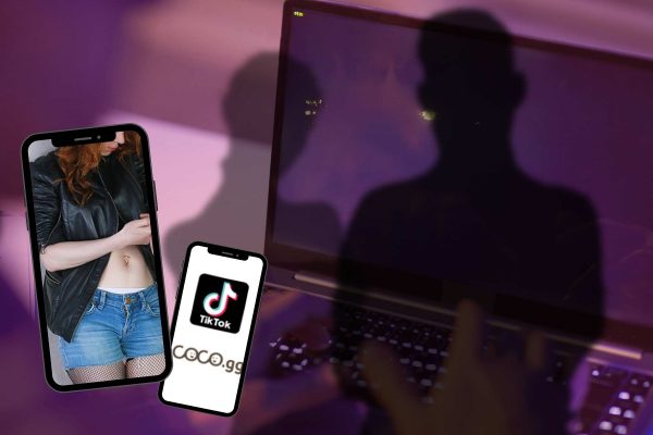 Internet, la porte d’entrée des clients et des mineurs prostitués. Montage CG Mediacités