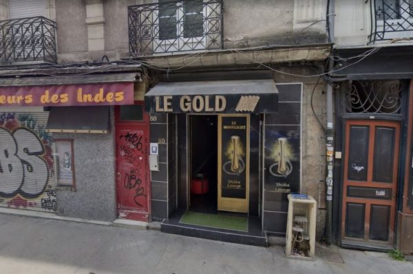 Facade du bar à shisha Le Moonlight. Photo Google Map