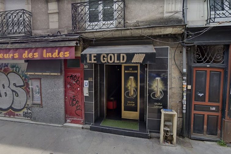 Facade du bar à shisha Le Moonlight. Photo Google Map
