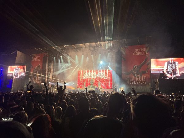 Une des légendes du rock des années 2000, le groupe Sum 41 sur la scène de la Nuit de l’Erdre le 4 juillet dernier. Photo Elouen Rouchy