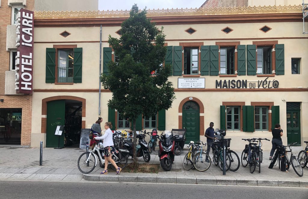 Toulouse métropole pointe son nez à la Maison du Vélo