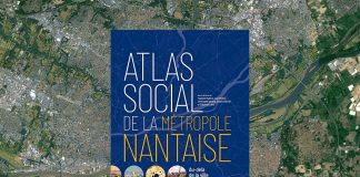 L’agglomération nantaise 619 000 habitants en 2014, 650 000 aujourd’hui. Image Google Earth. Montage Antony Torzec