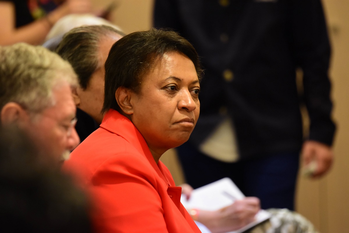 La socialiste Hélène Geoffroy est maire de Vaulx-en-Velin depuis 2014. Photo : Sipa.