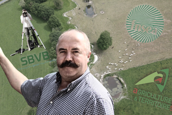 Alain Bernier, ex-président de la FNSEA et de la Chambre d’agriculture de Loire-Atlantique. Montage : Thibault Dumas