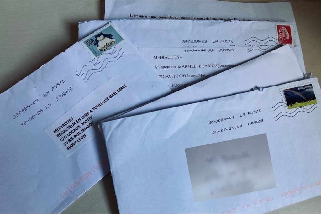 Avis aux auteurs et autrices de lettres anonymes