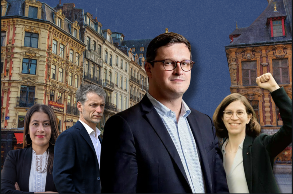 Municipales à Lille : à gauche, tous dispersés mais tous à la poursuite d’Arnaud Deslandes