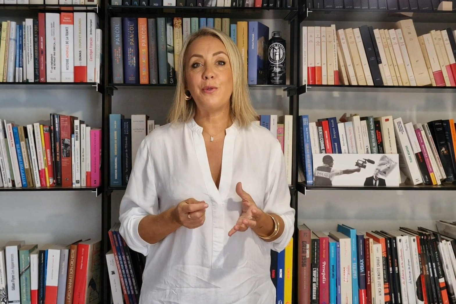 Nadia Pellefigue, en septembre 2025. / Youtube