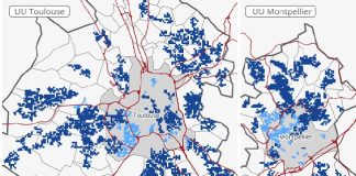 2025_Novembre_Toulouse_ Etude Insee, Quartiers pauvres et aisés dans les quatre plus grandes unités urbaines d'Occitanie