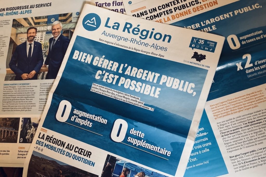 Région Auvergne‐Rhône‐Alpes : la « bonne gestion » du duo Wauquiez‐Pannekoucke passée au crible