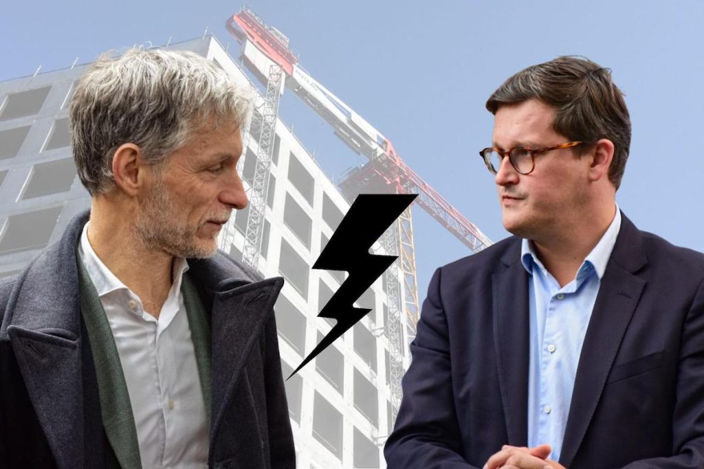 Arnaud Deslandes ment‐il sur le nombre de logements construits au cours du mandat ?