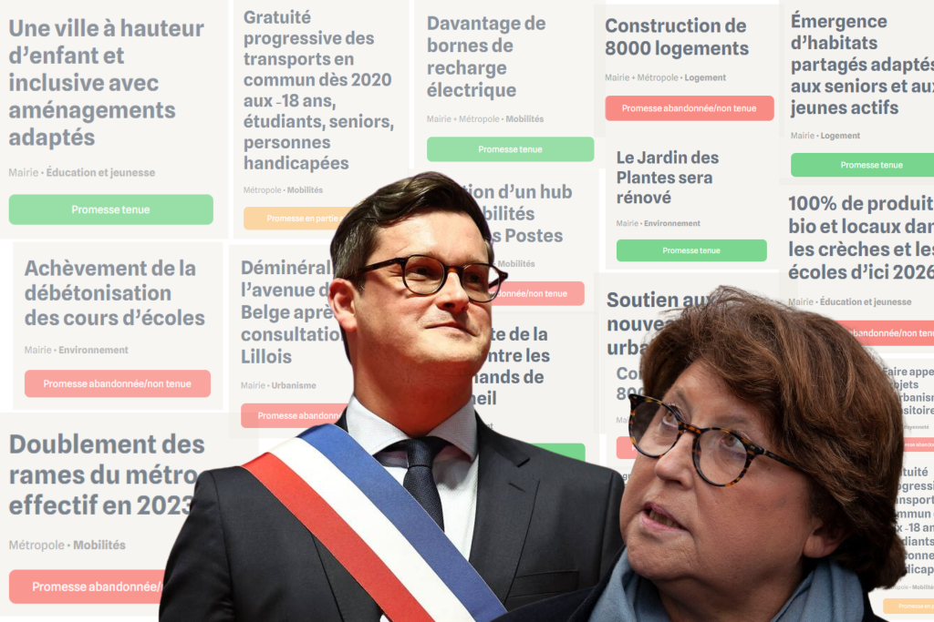 Bilan des socialistes lillois&nbsp;: les 211 promesses de Martine Aubry et Arnaud Deslandes passées au crible