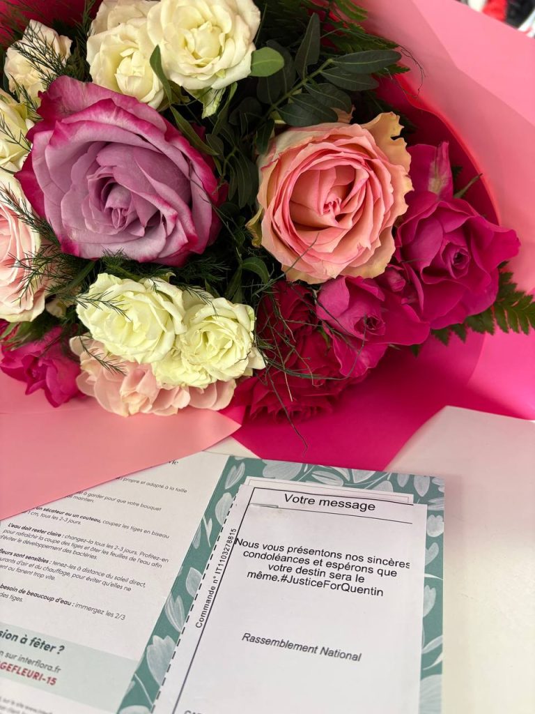 Un bouquet de roses et une menace de mort pour le candidat LFI à Toulouse