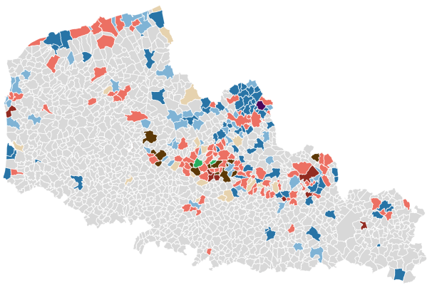 Nord – Pas de Calais&nbsp;: la carte des résultats des élections municipales 2026