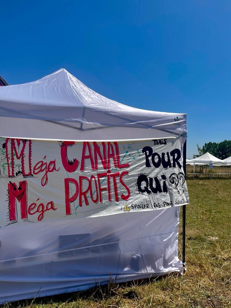 “Il est encore temps d’arrêter le projet” : première manifestation d’ampleur contre le Canal Seine‐Nord