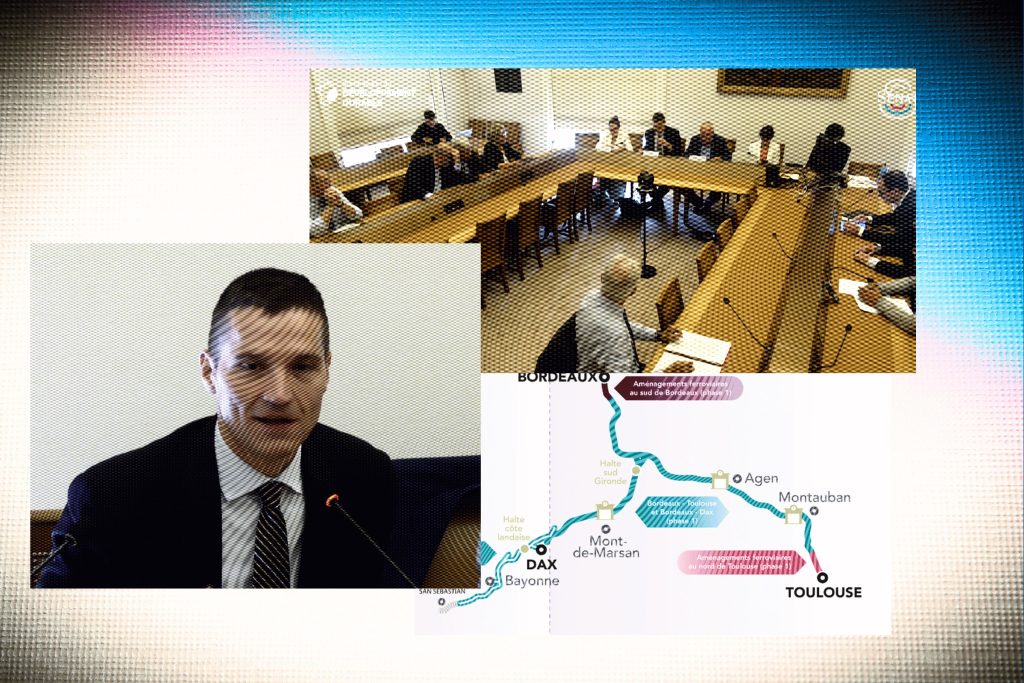 LGV Bordeaux‐Toulouse&nbsp;: les alertes du président du conseil d’orientation des infrastructures devant les sénateurs