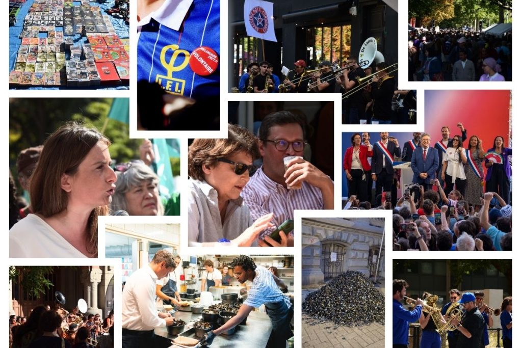 A Lille, sur la grande braderie, « tout se vend »… alors pourquoi pas une candidature à l’Elysée ?