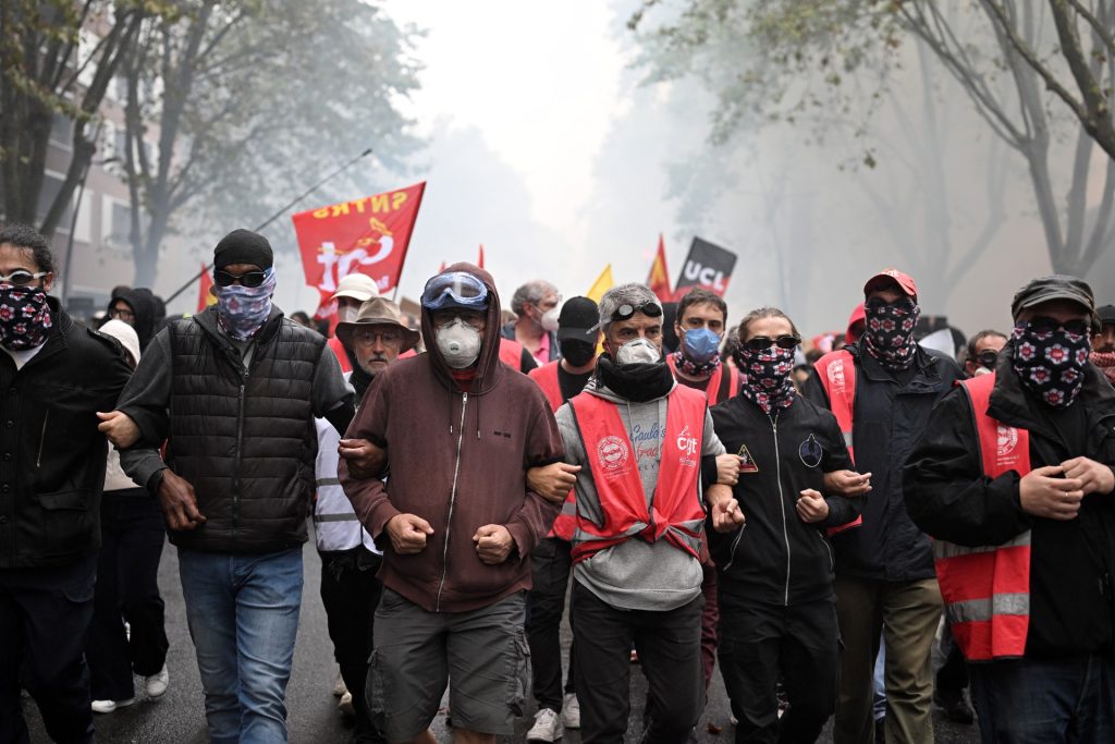 A Toulouse, une manifestation sous tension d’une ampleur inédite